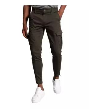 Современные зауженные брюки Gabba, зеленый