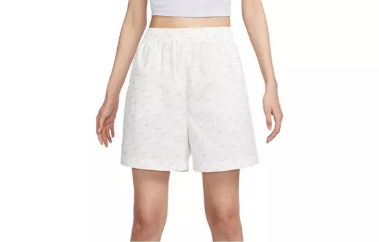 Современные женские тканые шорты Nsw Everyday «Sail White» Nike