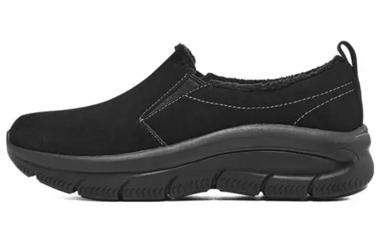 Современные женские туфли D"Lux Lifestyle с низким верхом черного цвета Skechers