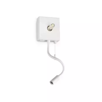 Современный абажур детский металлический белый светодиод интегрированный IdealLux