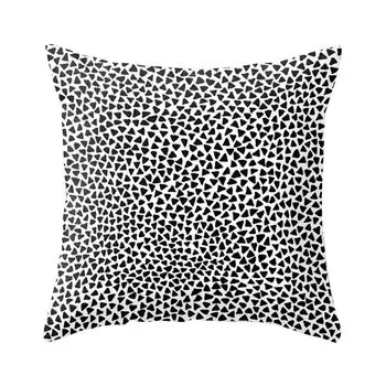 Современный черно-белый чехол для подушки с геометрическим принтом, чехол для подушки, декор для дивана-4 # Stuttg