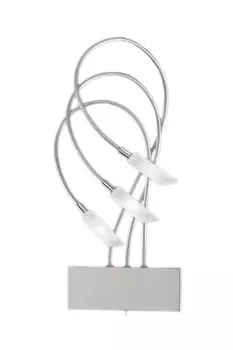 Современный галогенный настенный светильник Spirit 3 пламени с выключателем, высота 31 см, 3x G4 B-Leuchten