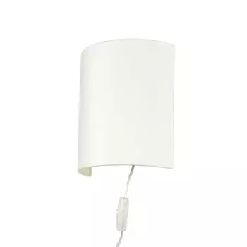 Современный настенный светильник с кабельным подключением, белый элегантный белый настенный светильник в стиле лофт ALICE Licht-Erlebnisse