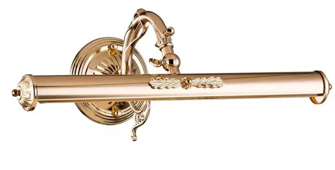 Современный простой картинный светильник Picasso - матовый металл золотого цвета - светильник, 2 лампочки - E14 2x 25W 220W - для гостиной, вестибюля, B. Maytoni GmbH