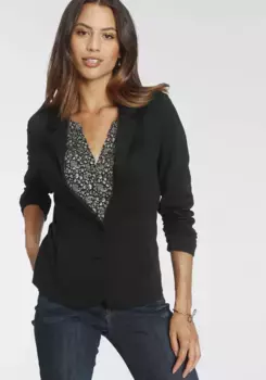 Soyaconcept блейзер из джерси "SC-Daniela1", модная базовая модель, черный