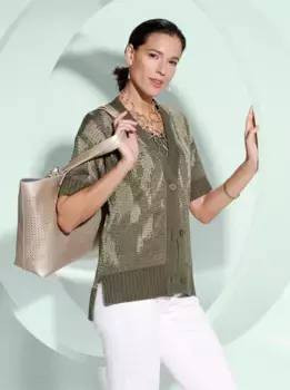 Создание кардигана L Creation L, хаки