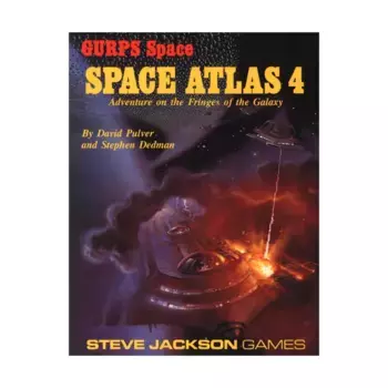 Space Atlas #4 - Phoenix and Saga Sectors, GURPS (1st-3rd Edition) - Space, мягкая обложка