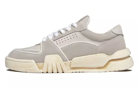 Spacecourt Стильные мужские кроссовки для скейтбординга с низким верхом белого цвета The Last Redemption