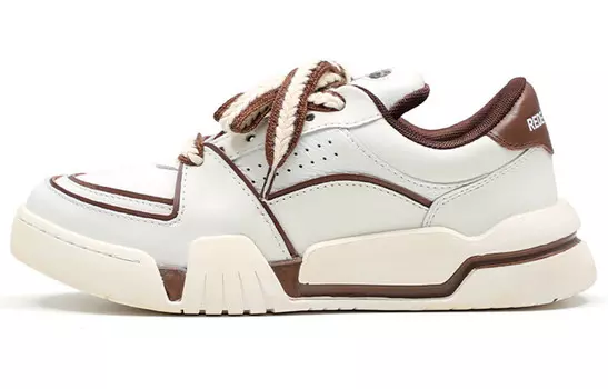 Spacecourt Стильные мужские кроссовки для скейтбординга с низким верхом, кофейные The Last Redemption