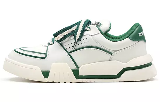 Spacecourt Стильные мужские кроссовки для скейтбординга с низким верхом, зеленые The Last Redemption