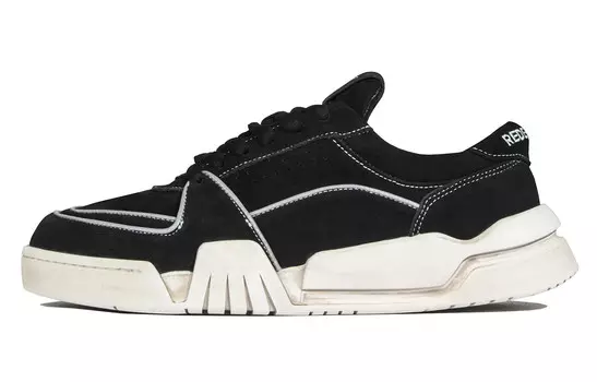 Spacecourt Стильные мужские кроссовки для скейтбординга с низким верхом, черные The Last Redemption