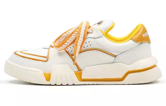 Spacecourt Стильные мужские кроссовки для скейтбординга с низким верхом, желтые The Last Redemption