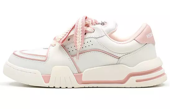 Spacecourt Стильные женские кеды для скейтбординга с низким верхом розового цвета The Last Redemption