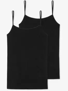 Спагетти топ 95/5 Schiesser, черный