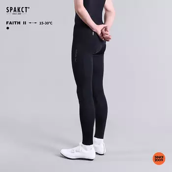 Тайтсы мужские Spakct SPAKE для велоспорта комбинированные с принтом XL, черный
