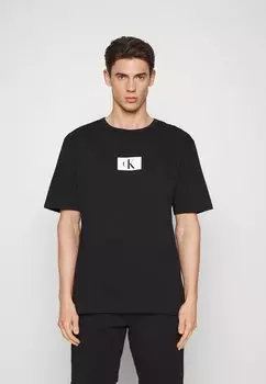 Спальная рубашка Calvin Klein Underwear, черный