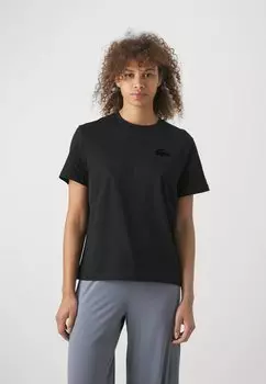 Спальная рубашка Lacoste, черный