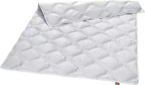 Спальное место – роскошное кашемировое одеяло, легкий летний плед, 155х220 см, белый sleepling