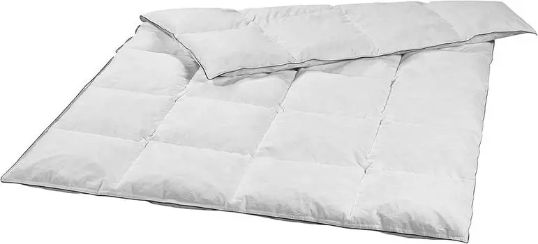 Спальное - пуховое одеяло 20% пух/80% перо, легкое летнее одеяло, лоскутное одеяло, 155х220 см sleepling