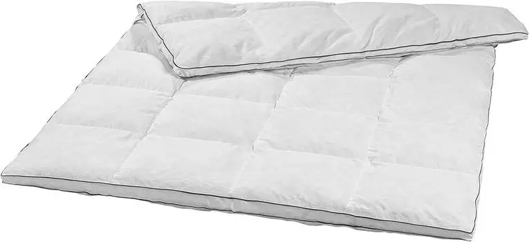 Спальное - пуховое одеяло 20% пух/80% перо, теплое зимнее одеяло, лоскутное одеяло, 200х200 см sleepling