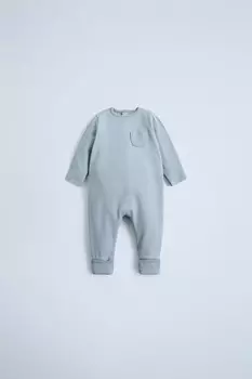 Спальный комбинезон с трансформирующейся ножкой ZARA, синий