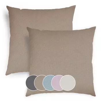 Спальный комплект 4 40 х 40 см, диванные подушки с наполнителем и чехлом, декоративные подушки из прочной обивочной ткани, декоративные подушки, подушки, подушки для дивана, коричневый sleepling