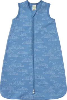 Спальный мешок 1 TOG с радужным узором синий 70 см 1 шт. ALANA