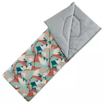 Спальный мешок походный Quechua Arpenaz, бирюзовый