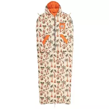 Спальный мешок Poler The Napsack, оранжевый/белый