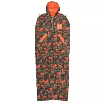 Спальный мешок Poler The Napsack, оранжевый/зелёный