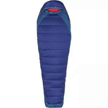 Спальный мешок Trestles Elite Eco 20: синтетика 20F — женский Marmot, цвет Midnight/Storm