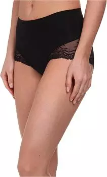 SPANX Корректирующее белье для женщин Undie-Tectable Кружевные трусики Hi-Hipster, черный
