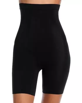 SPANX OnCore Шорты до середины бедра с высокой талией, черный