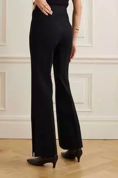 SPANX Расклешенные брюки The Perfect с эластичным понте, черный