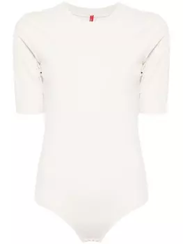 SPANX ребристый комбинезон Suit Yourself, нейтральный цвет