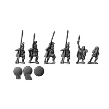 Спартанские гоплиты - ранние, War & Empire - Ancient Miniatures - Greek (15mm)