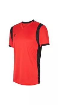 Спартанский трикотаж с коротким рукавом Umbro, красный