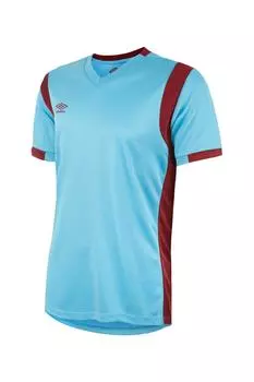 Спартанский трикотаж с коротким рукавом Umbro, синий