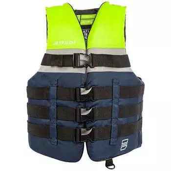 Спасательный жилет Jetpilot S1 CGA Wake 2022, неоновый