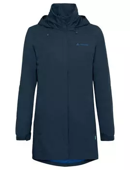 Спасение от дождя в куртке Vaude, синий