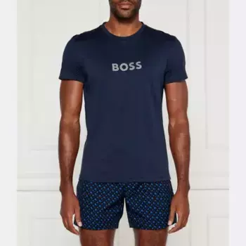 Специальная футболка стандартного кроя Boss, синий