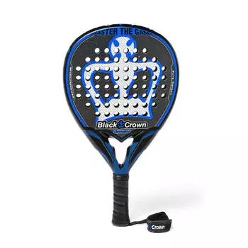 Специальная ракетка для паделя Black Crown, черный/черный/синий