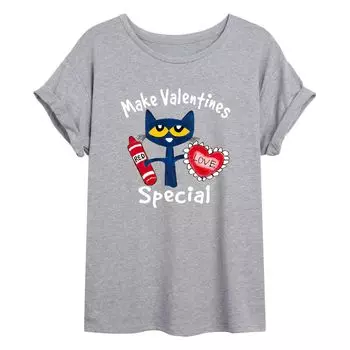 Специальная струящаяся футболка Junior's PTC Valentine Licensed Character