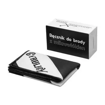 Специальное полотенце для бороды из микрофибры. Cyrulicy