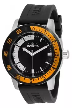 Специальность 34014 часы 45 мм Invicta, серебряный