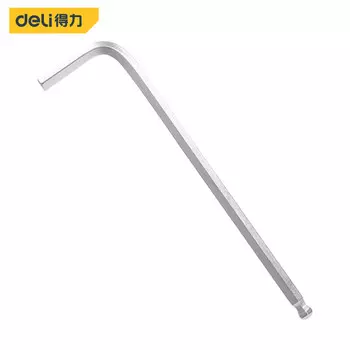 Специальный шестигранный ключ с длинной шаровой головкой Deli, шестигранная отвертка L-образной формы на 5 мм, шестигранная отвертка DL3305