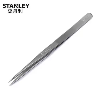 Специальный заостренный длинный пинцет Stanley, утолщенный пинцет из нержавеющей стали длиной 135 мм, тонкий проволочный зажим 94-512-23