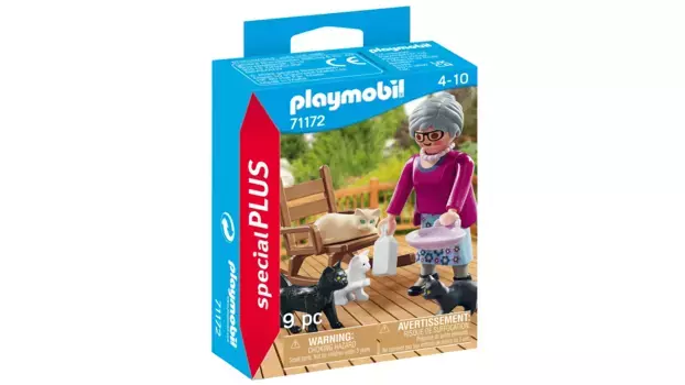 Special plus бабушка с кошками Playmobil
