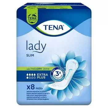 Специализированные гигиенические прокладки TENA Lady Extra Plus, 8 шт.