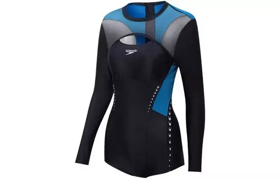Speedo Слитные купальники женские черные